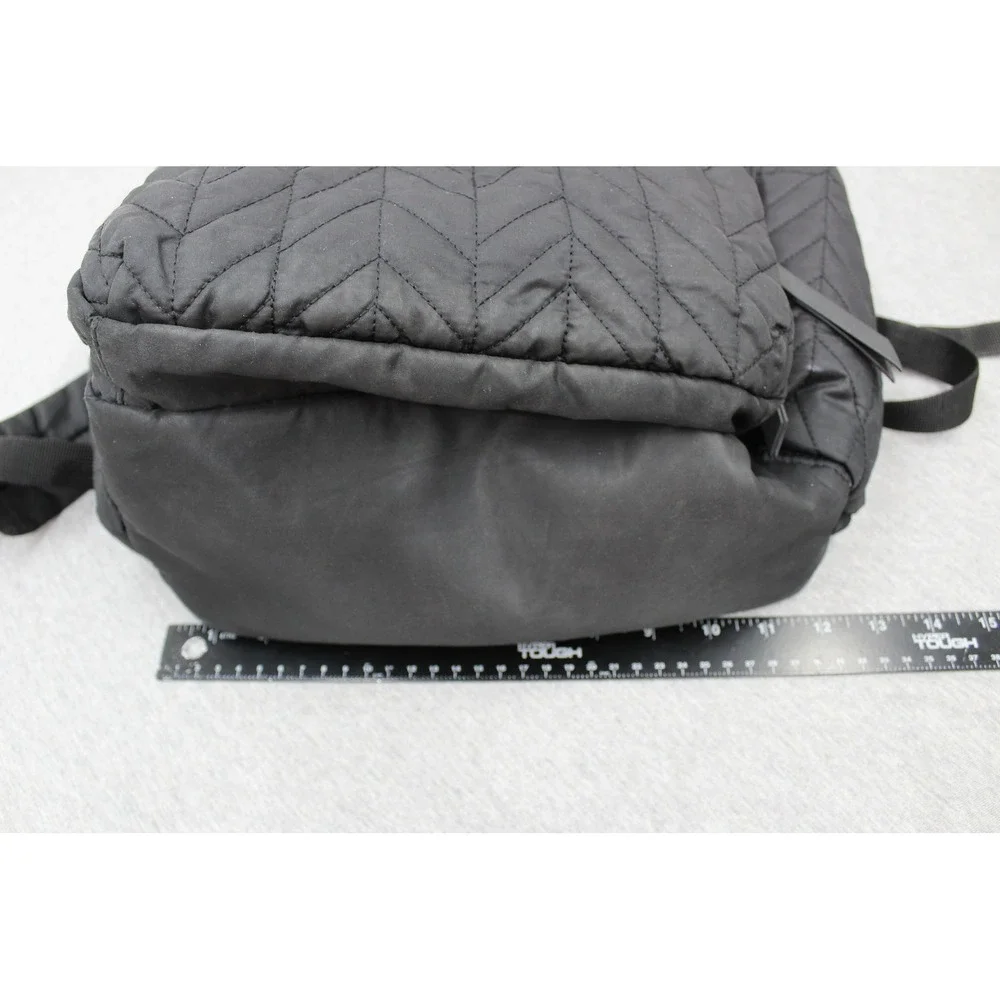 Skip Hop Diaper Bag Unisex OS Black Forma Quilted Backpack Chevron Multi-Pocket
